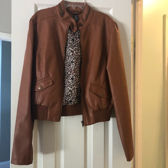 rue 21 leather jacket
